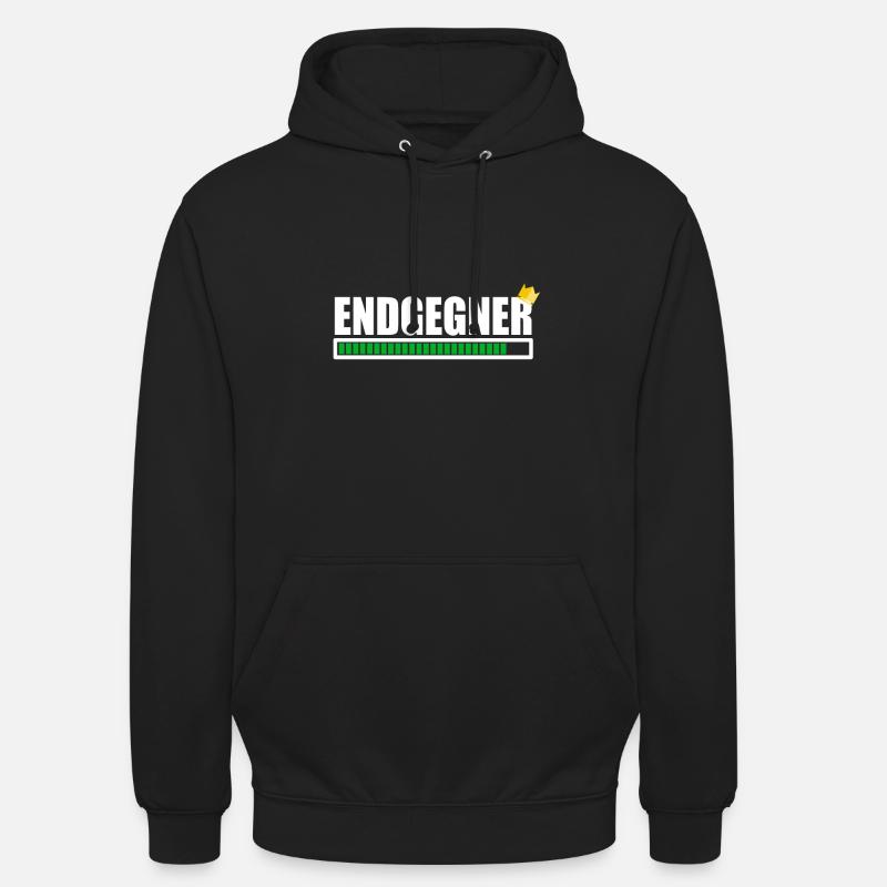 patrons - Sweat-shirt à capuche unisexe - noir