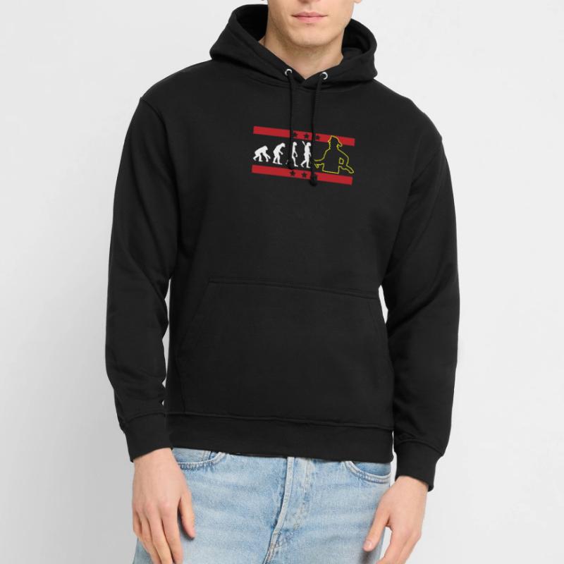 EVOLUTION FIREFIGHTER FIREFIGHTER FIREFIGHTER Unisex Hoodie