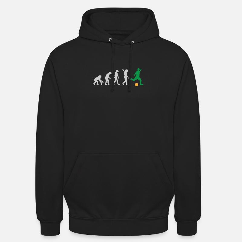EVOLUTION FUßBALL SOCCER EVOLUTION - Unisex Hoodie - Schwarz