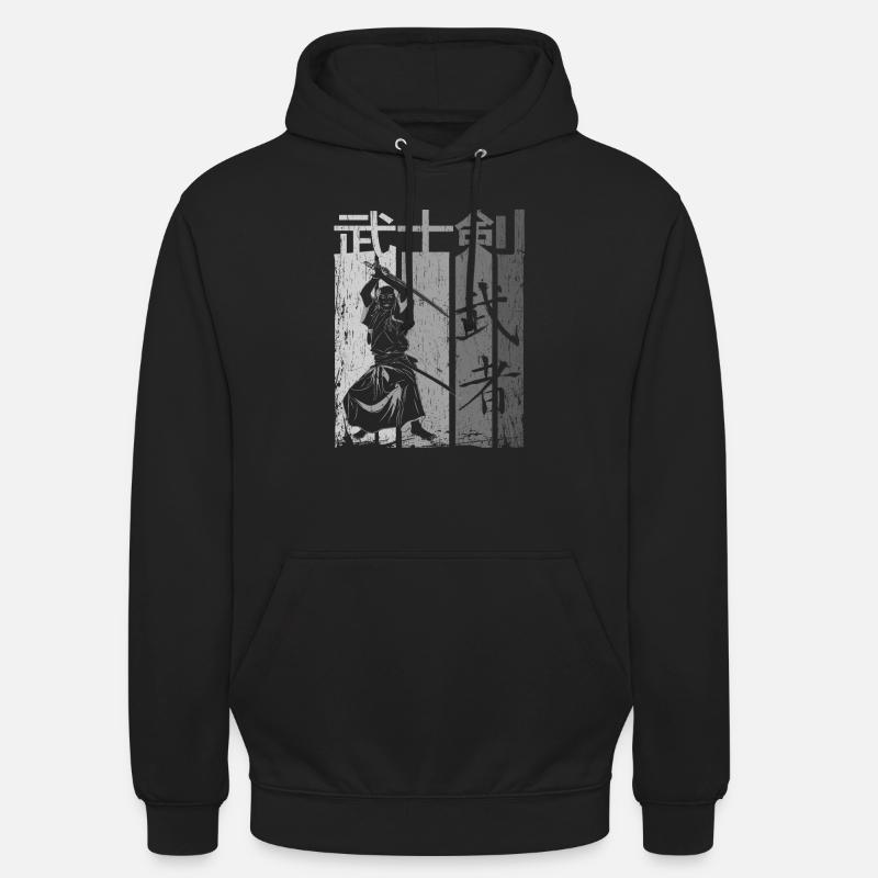 samurai - Unisex Hoodie - black