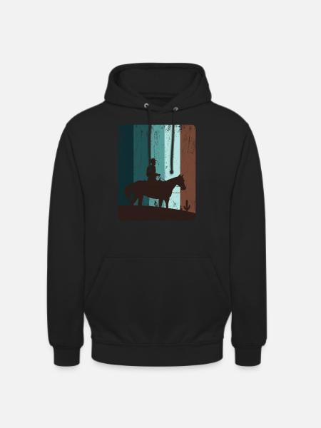 cowboy - Unisex Hoodie - black