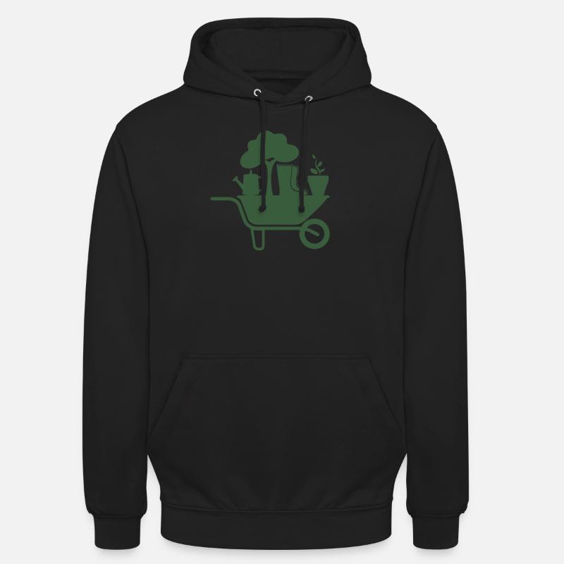 Garten - Unisex Hoodie - Schwarz
