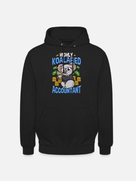 Ragioniere contabilità contabilità bilanci regalo - Felpa con cappuccio unisex - nero