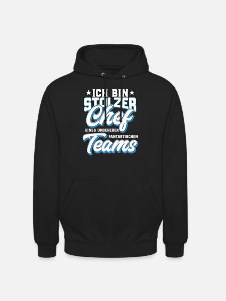 Gift for boss - Unisex Hoodie - black
