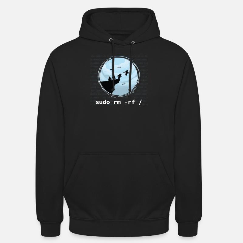 Programmer Sudo RM RF Funny Unisex Hoodie