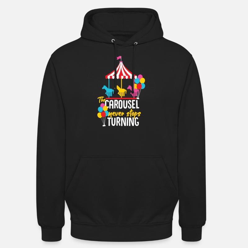 Carousel fair gift idea - Unisex Hoodie - black