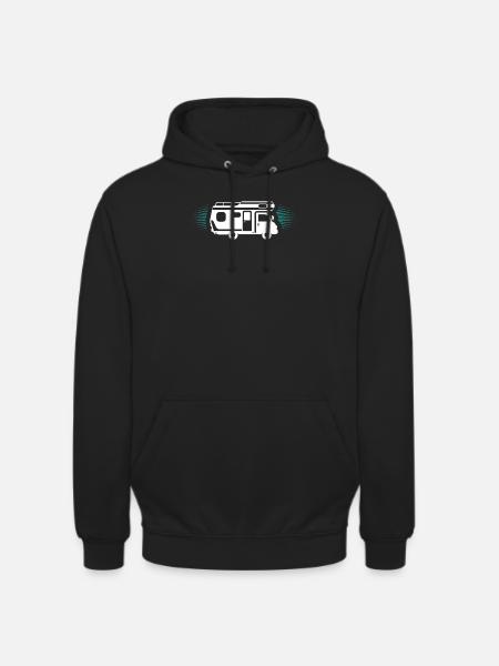 camping - Unisex Hoodie - black