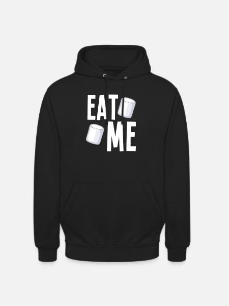 Eat Me Marshmallows - Unisex Hoodie - black