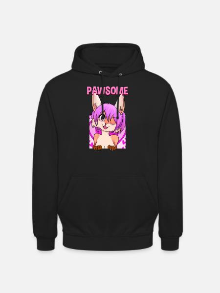 Pawsome I Furry Fandom Cospaly - Unisex Hoodie - black