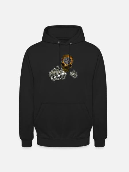 Crane Incrusté Celtic.png - Unisex Hoodie - black
