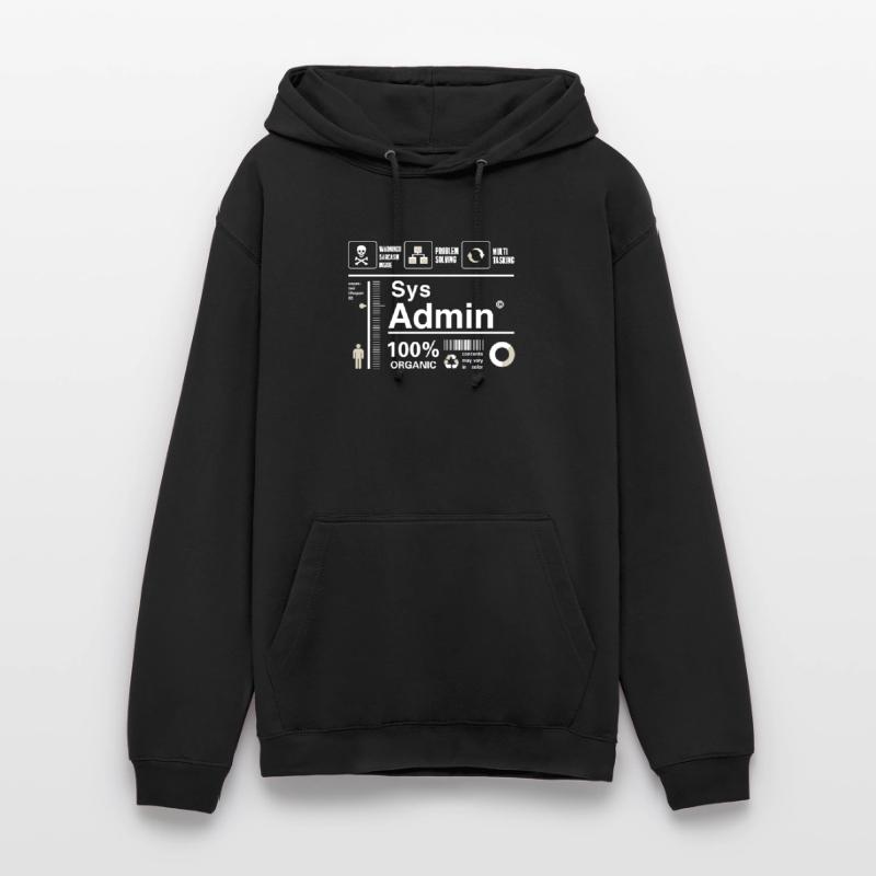 Sys admin programmier Ordinateur Nerd pc Platine cpu Sweat-shirt à capuche unisexe