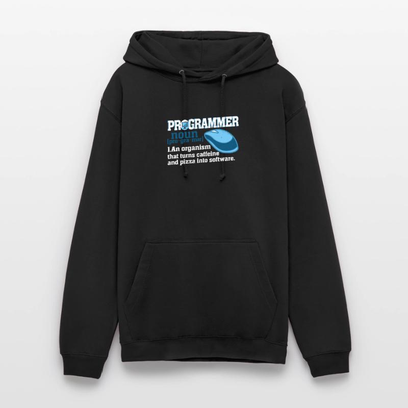 Programmierer Definition Geek Computerfreak Nerd Unisex Hoodie