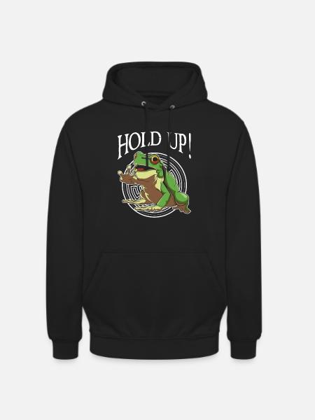Frosch - Unisex Hoodie - Schwarz