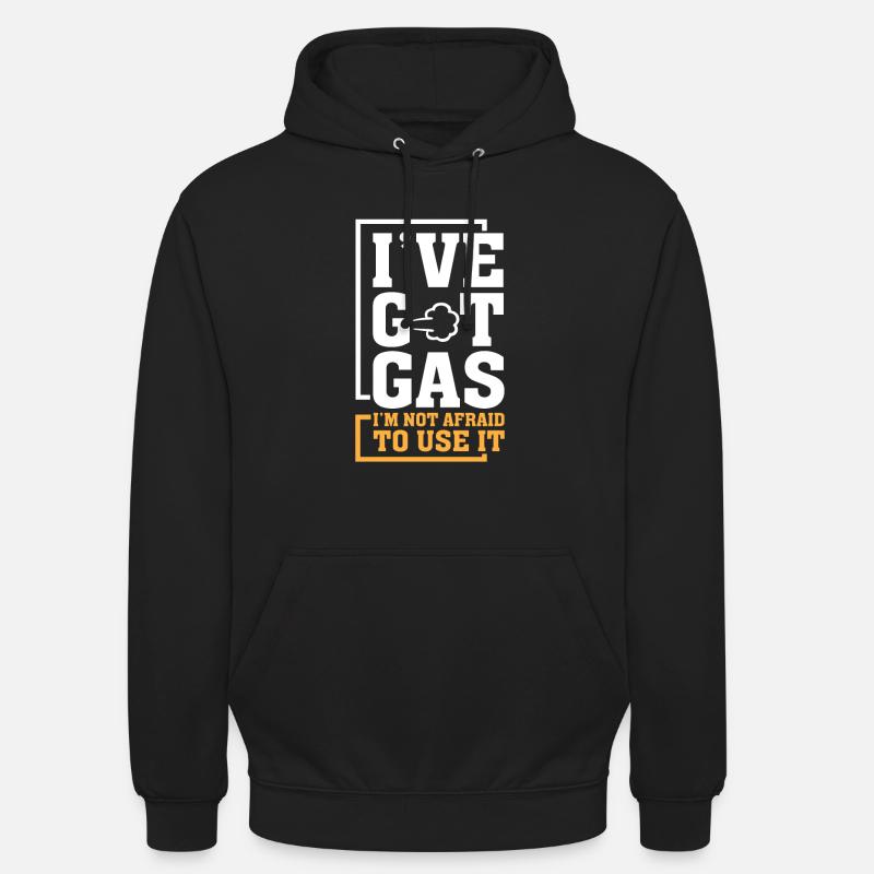 J'ai du gaz - Sweat-shirt à capuche unisexe - noir