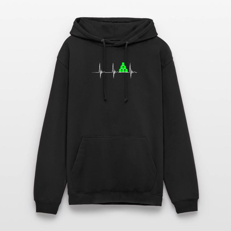 Speed Stacking Heartbeat Cup Stacking Cup Stack Unisex Hoodie