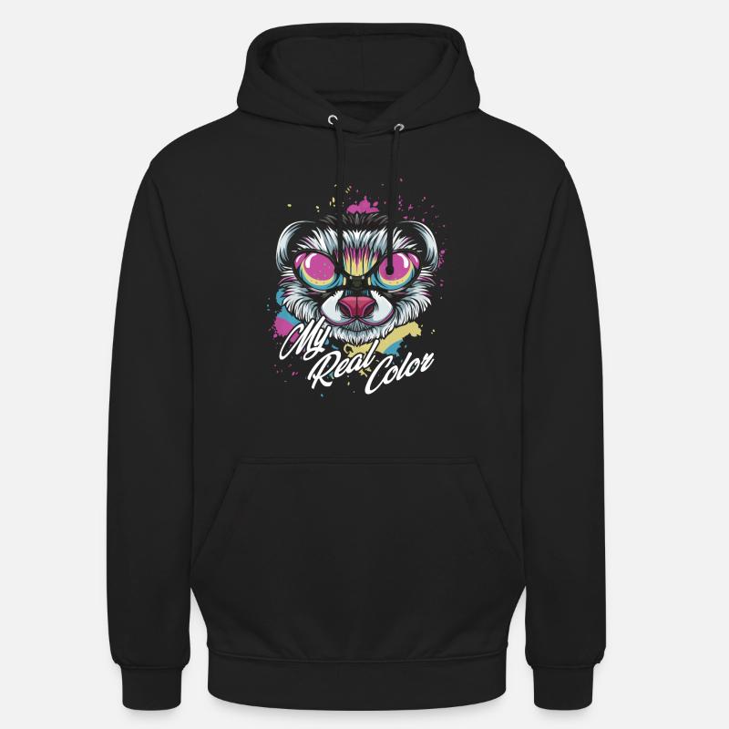 Frettchen - Unisex Hoodie - Schwarz