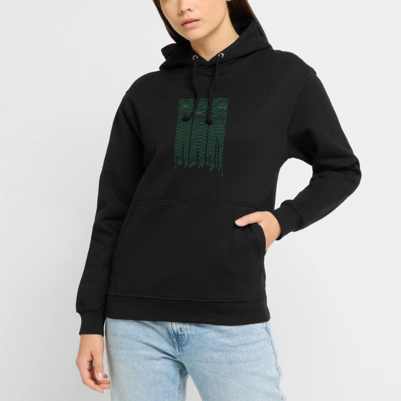 Matrix code Unisex Hoodie
