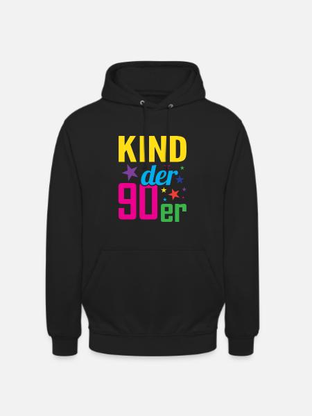 Child 90s 90s - Unisex Hoodie - black