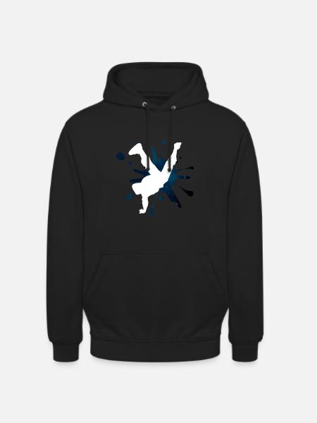 Breakdance splash - Unisex Hoodie - black