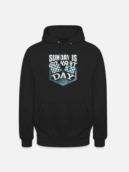 Go-Kart Race Day - Unisex Hoodie - black