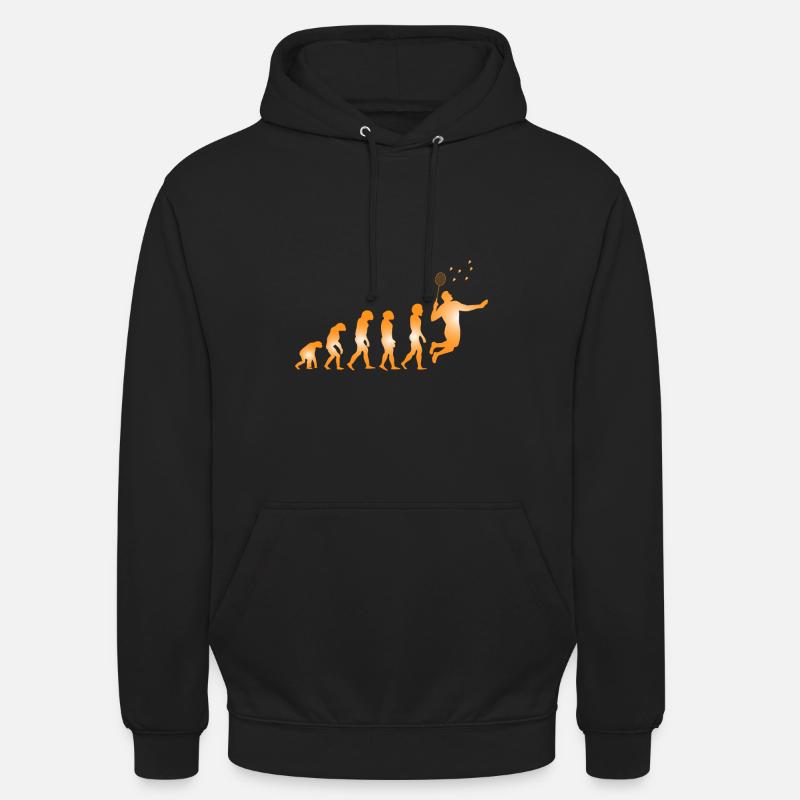 badminton - Sweat-shirt à capuche unisexe - noir