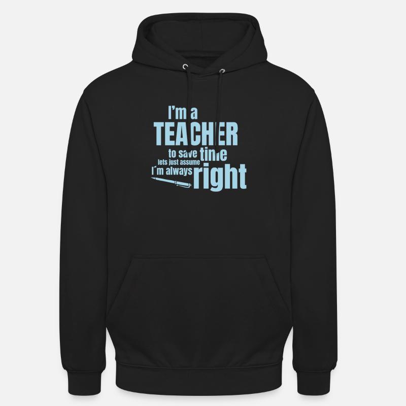Lehrer - Unisex Hoodie - Schwarz