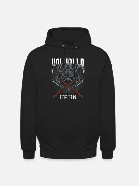 Wikinger - Unisex Hoodie - Schwarz