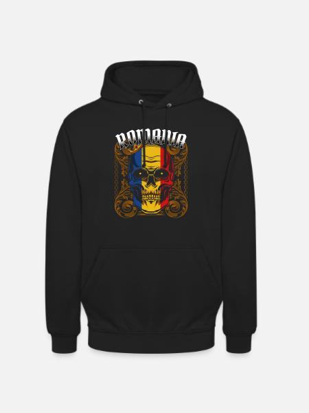 Romania - Unisex Hoodie - black