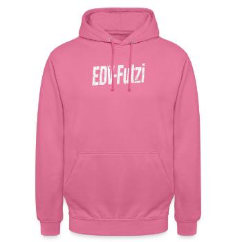 Informatiker, IT, Softwareentwickler, Nerd, Admin - Unisex Hoodie - Pink - Vorne - Alina (178cm) & Michal (187cm)