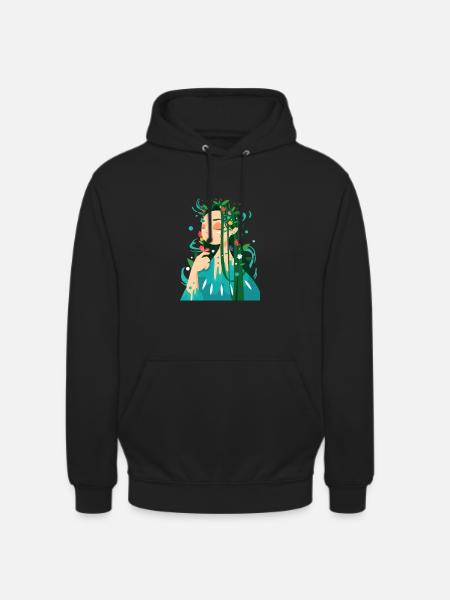 Nature: mother nature - Unisex Hoodie - black