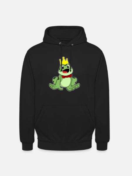 Frog Crown - Unisex Hoodie - black