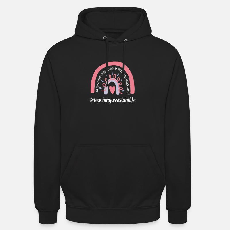 Lehrassistent Hilfslehrer Pädagogischer Assistent - Unisex Hoodie - Schwarz