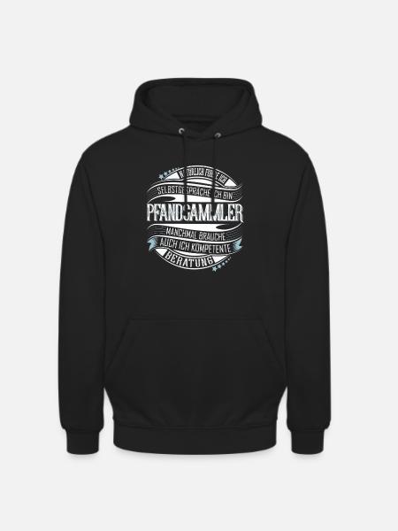 Pfandsammler - Unisex Hoodie - Schwarz