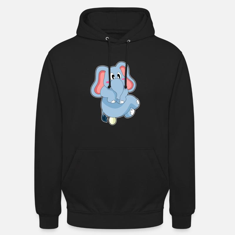 Oeuf d’éléphant - Sweat-shirt à capuche unisexe - noir
