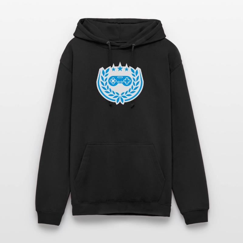 Controller Retro Sterne Lorbeerkranz Unisex Hoodie