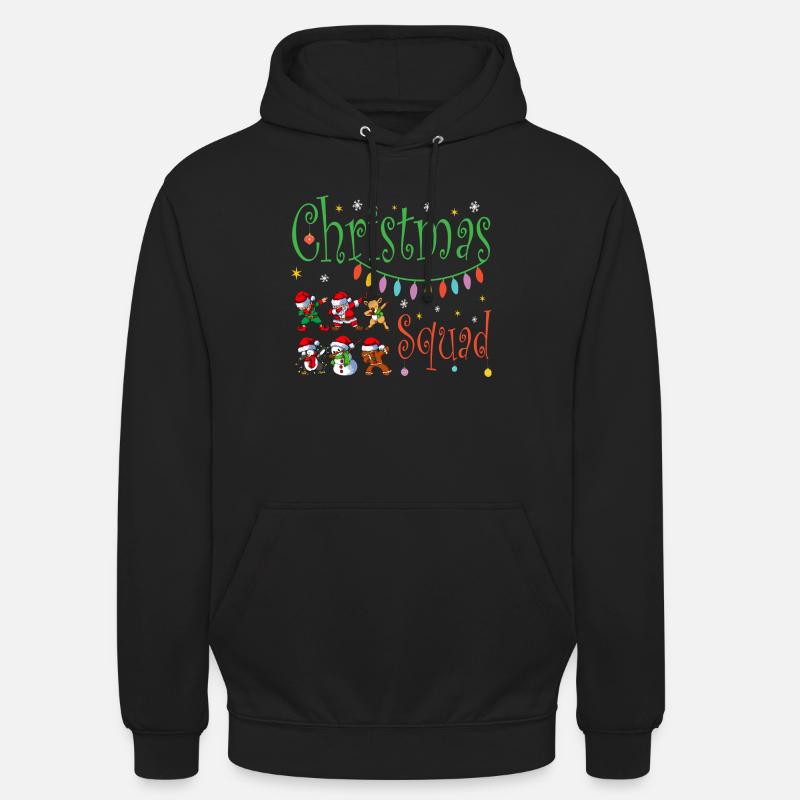 Équipe de Noël - Sweat-shirt à capuche unisexe - noir