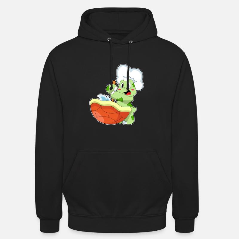 Marmite de tortue - Sweat-shirt à capuche unisexe - noir