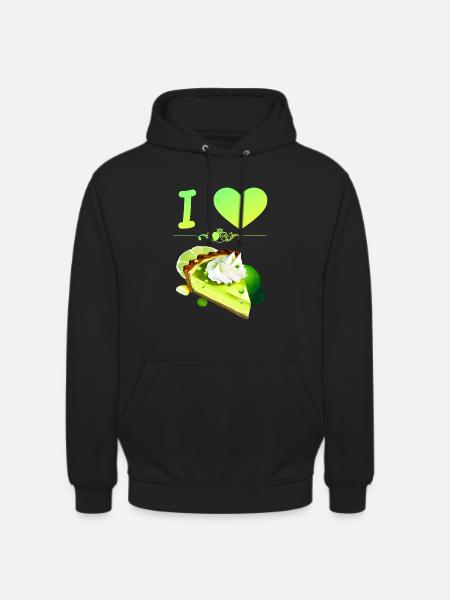 J’adore Key Lime Pie - Sweat-shirt à capuche unisexe - noir