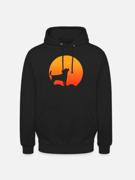 Hund Dog - Unisex Hoodie - black