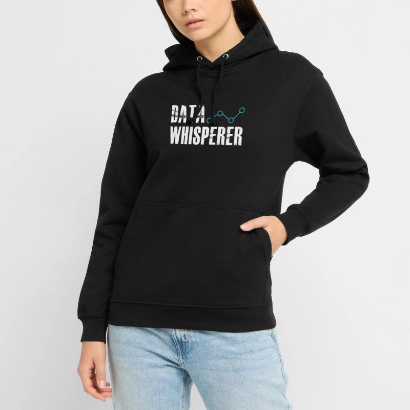 Data Whisperer Science Analyst Software Engineer Unisex Hoodie