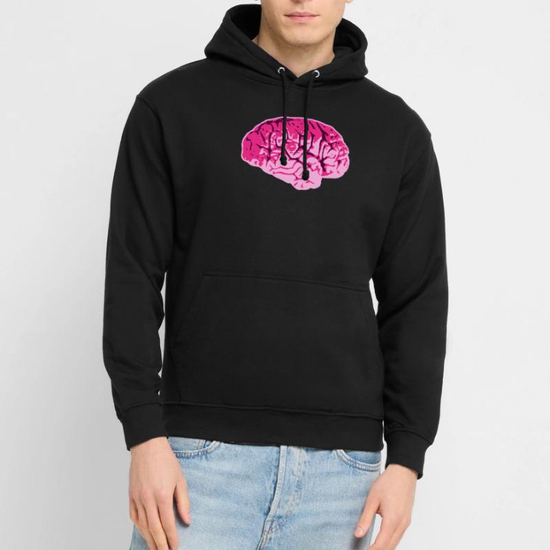 human brain graphic knowledge intelligence Unisex Hoodie