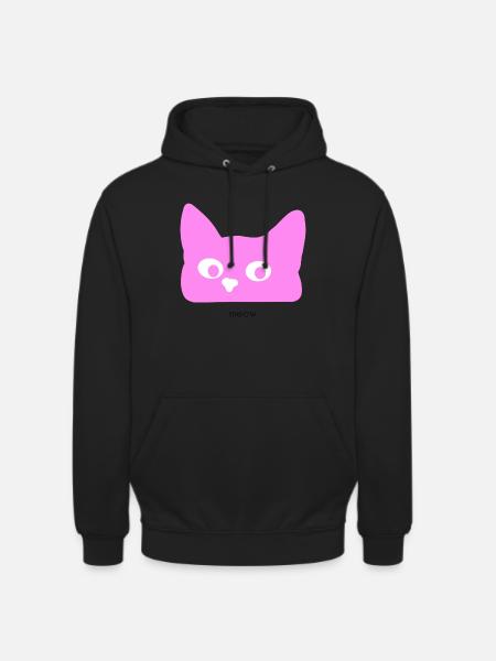 Katze - Unisex Hoodie - Schwarz