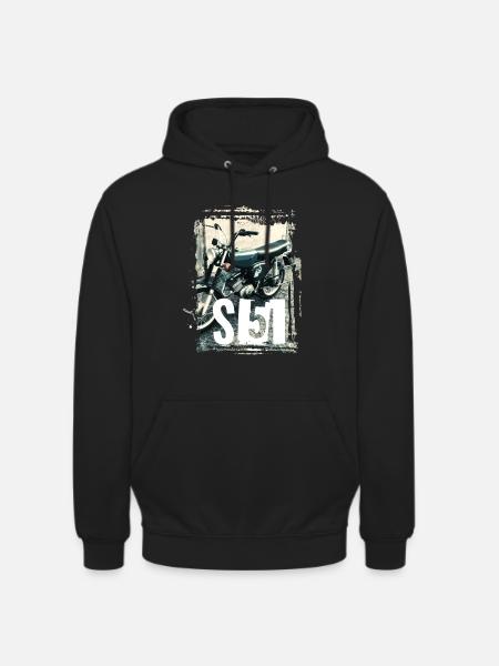 S51 - Grün - Unisex Hoodie - Schwarz