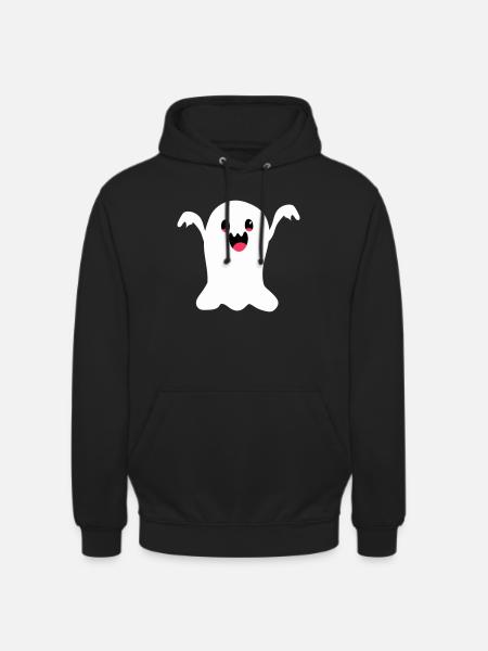 geist - Sweat-shirt à capuche unisexe - noir