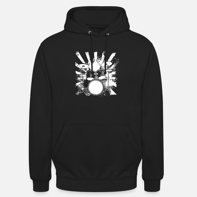 Dessin de piège - Sweat-shirt à capuche unisexe - noir