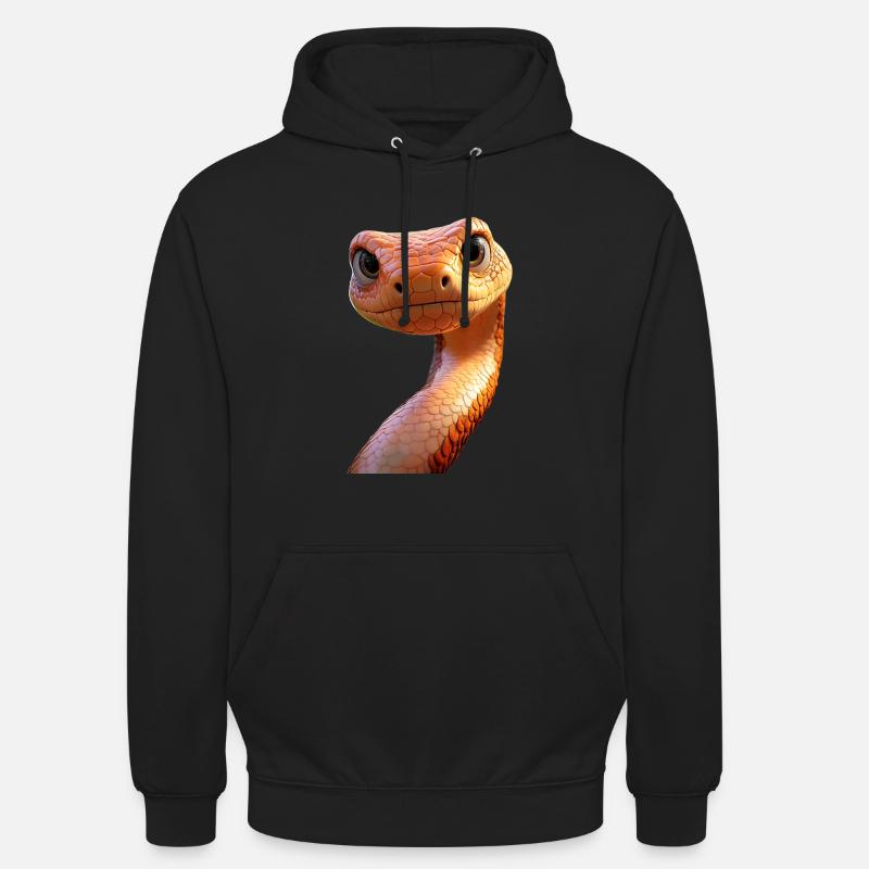 Snake Python Cobra Mamba Rattlesnake Snake Unisex Hoodie