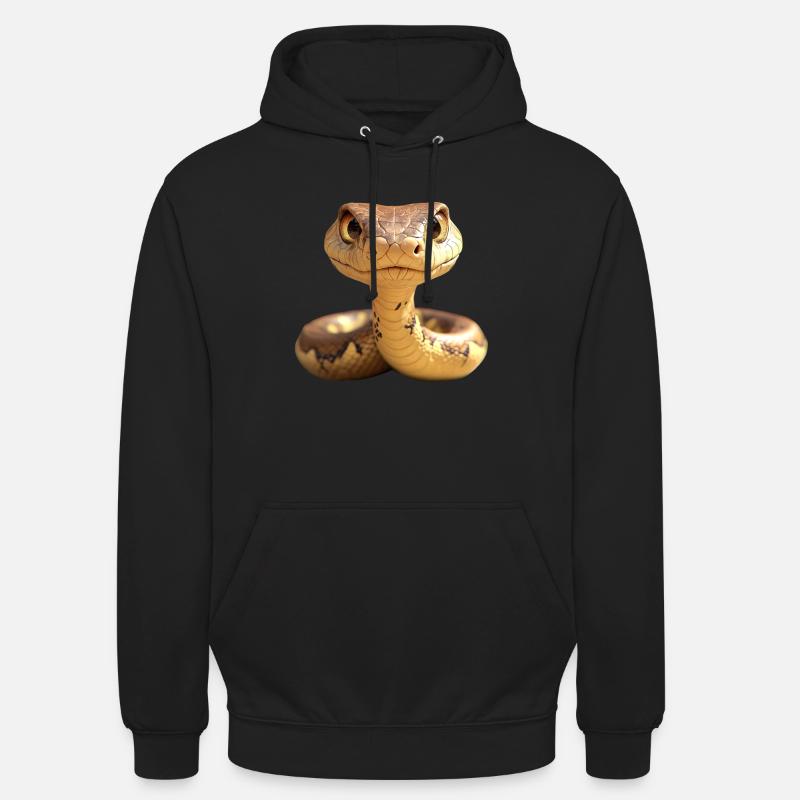 Snake Python Cobra Mamba Rattlesnake Snake Unisex Hoodie