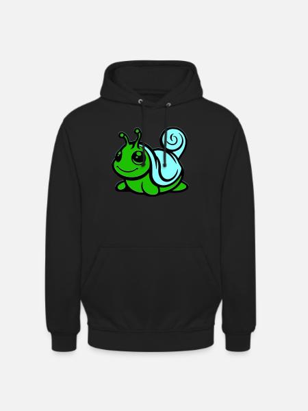 Snail Comic - Unisex Hoodie - black