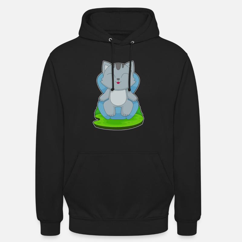 Fauteuil Chat - Sweat-shirt à capuche unisexe - noir