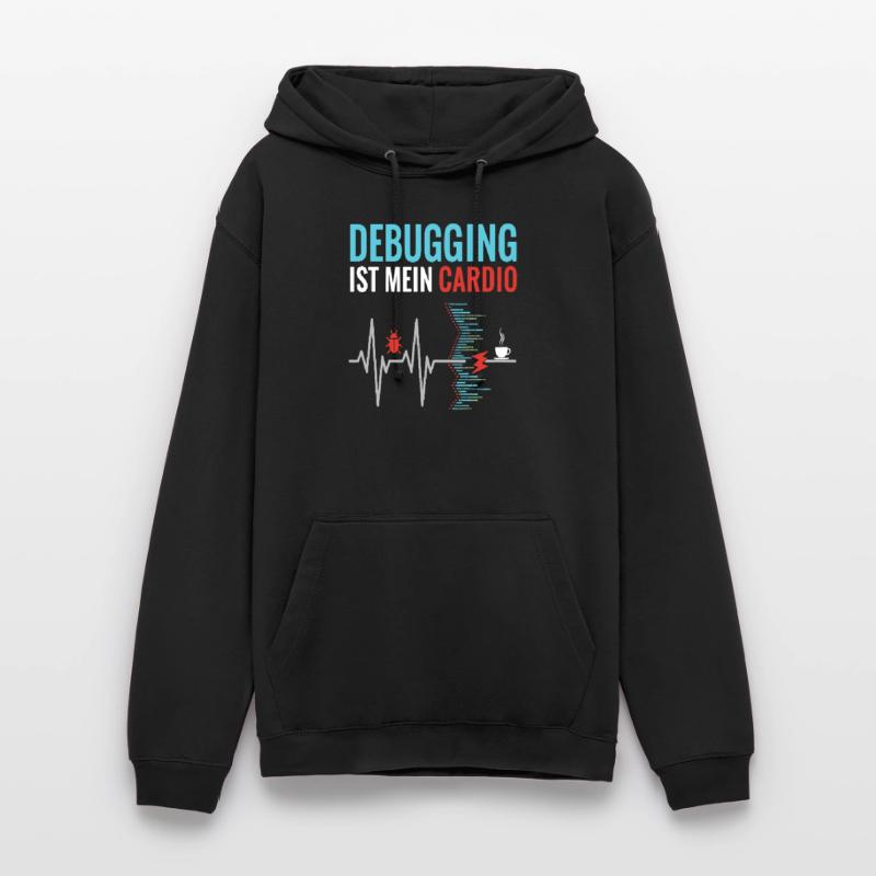 Debugging is my cardio - programmer nerd Unisex Hoodie